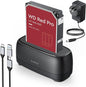 ORICO Hard Drive Docking Station for USB C 2.5”/3.5” SSD HDD SATA I II III External Hard Drive Dock 22TB 2 in-1 Type C to USB A Cable (DD18C3)