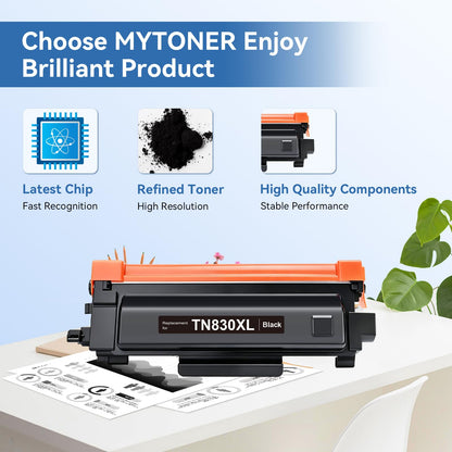 TN830XL TN830 XL/V/R Toner Compatible for Brother Printer L2640DW L2460DW