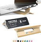 Steepy Adjustable Laptop Stand - 3 Heights Computer Stand - Portable Laptop Riser for Desk