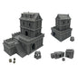 Paintable Tabletop Miniature Building Terrains Compatible with D&D and Alike RPG War Games - 18mm/28mm Scale Scenery with Medieval Gothic Architecture Style (18mm Scale)
