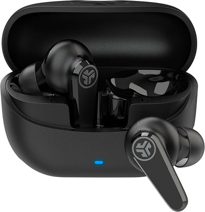 JLab Go Pods ANC, True Wireless Earbuds, Active Noise Cancelling, Bluetooth, Black