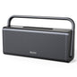 DOSS SoundBox XL Pro Bluetooth Speaker with 50W Powerful Stereo Sound, Extra Bass,16H Playtime, Integrated Metal Body, Aluminum Alloy Handle, Portable for Home, Office, Backyard, Camping