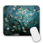 Small Mouse Pad Mouse Mat for Desk Laptop Computer(Leaf)