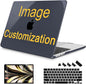 Mektron Custom Photo Case for MacBook Air 13.6 Inch 2022 2023 2024 2025 Release A2681 M2/A3113 M3 /A3240 M4 Chip with Liquid Retina Display Touch ID, DIY Plastic Hard Shell Cover for MacBook Air 13.6"