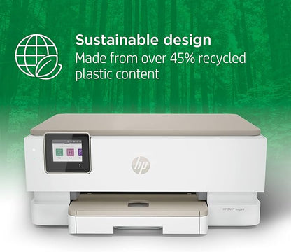 HP ENVY Inspire 7255e Wireless Color Thermal Inkjet Printer, Print, scan, copy, Easy setup,Mobile printing, Best-for-home, 3 month Instant Ink trial included