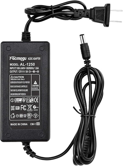 Facmogu F900S 160W Mini Bluetooth 5.0 Power Amplifier, 2 Channel 80Wx2 Stereo Hi-Fi Digital Amp, Portable Wireless Audio Receiver Sound Speaker Amplifer, AUX/USB/Bluetooth Input & 12V Power Supply
