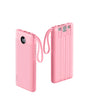 VRURC Portable Phone Charger, Built-in 4 Cables USB C Power Bank 10000mAh