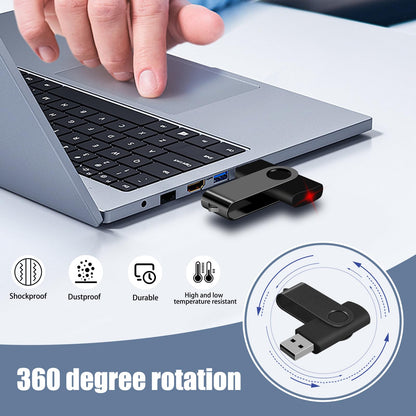 4GB 100-Pack USB Flash Drives Bulk EASTBULL USB 2.0 Thumb Drive,Black