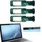 Webcam Cover, 3 Pieces, Laptop Camera Cover, Privacy Shielding Capacity is Twice as Big as The Traditional, Suitable for Computer Mobile Phones, laptops, Tablets and so on (Black)