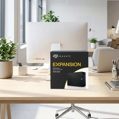Seagate Expansion 22TB External Hard Drive HDD - USB 3.0, with Rescue Data Recovery Services (STKP22000400)
