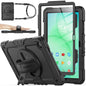 SEYMAC stock Case for Samsung Galaxy Tab A11+ Plus/A9+ Plus 11'', Full-Body Drop Protection Case with Screen Protector Pencil Holder [360° Rotating Hand Strap] &Stand, Purple+Colorful