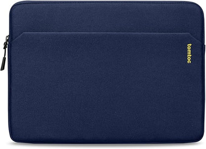 tomtoc Slim Laptop Sleeve Case for 13-inch New MacBook Air M4/A3420 M3/A3113 M2/A2681, M1/A2337 2025-2018, MacBook Pro M2/M1, Water-Resistant Protective Carrying Case with Accessories Pocket