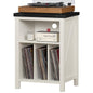 Joaxswe Record Player Stand with Vinyl Record Storage,Black