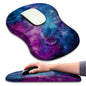 KUOSGM Mouse Pad Wrist Support, Ergonomic Mouse Pad with Massage Dot, Comfortable Computer Mouse Pad for Laptop, Wrist Rest Pain Relief Mousepad with Non-Slip PU Base for Office & Home, 12 x 8 in