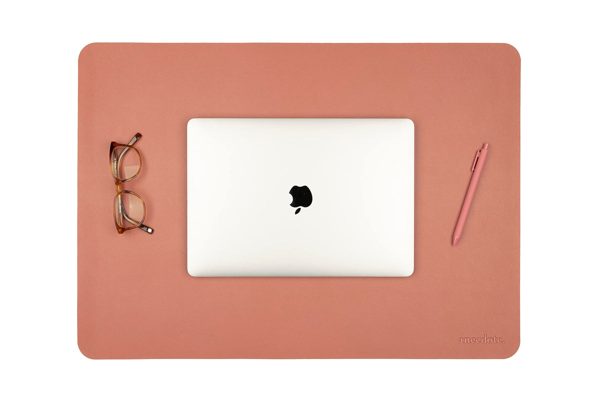 Anecdote Office Desk Pad Mat, Large Keyboard & Mouse Pad, Home Desk Blotter