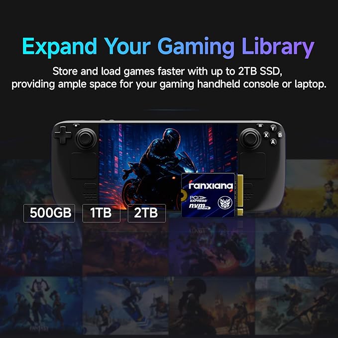 1TB M.2 2230 NVMe SSD, PCIe Gen 4x4 Speed up to 5000 MB/s, 2230 SSD Compatible with Steam Deck/ROG Ally/Microsoft Surface Pro/Mini PCs, S630