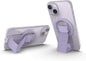 CLCKR for MagSafe Phone Grip for MagSafe Kickstand Compatible with Mag Safe Finger Loop, 3-in1 Phone Ring Holder Strap for Mag Safe iPhone 16/15/14/13/12 Series, Galaxy S25/S24/S23/S22, Pixel - Lilac