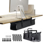 Ascrono Original Under Desk Cable Management Tray, Black, 27.3"