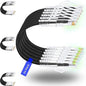 Rapink Patch Cables Cat6/ Cat6a 7ft (24 Pack) Slim, Cat6a Ethernet Patch Cable 10G Support, Snagless Cat 6 Patch Cable for Patch Panel to Switch, Flexiable Cat6 Ethernet Cable Black (24PC6ABK-7)