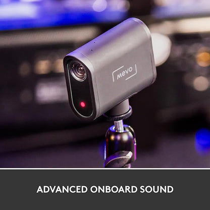 Logitech for Creators Mevo Start 3-Pack Wireless Live Streaming Cameras, for Multi-Camera HD Video,App Control and Stream via Smartphone or Wi-Fi