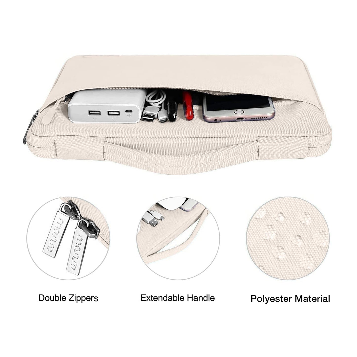 MOSISO Compatible with MacBook Air 13 inch Case M5 2026 M4 M3 M2 2025-2022