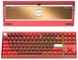 KEEBMONKEY WOBKEY Crush 80 Reboot CNC Aluminum 5-Second Quick-Release Triple-Mode Connectivity Mechanical Keyboard with Superior Acoustics (Pro Silver)