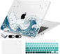 Compatible with MacBook Air 15 inch Case, M4 A3241/M3 A3114/M2 A2941 (Released 2025 to 2023), Hard Shell, Keyboard Cover, Screen Protector, Webcam Cover & Type-C Adapter, 018