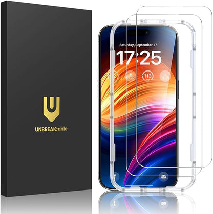 UNBREAKcable 2-Pack Screen Protector for iPhone 13 Pro/14/13