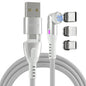 Statik 360 Pro Magnetic Charging Cable, USB-C Micro-USB Lightning Tips 100W