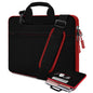 Hseok Laptop Case 15.6 inch Shoulder Bag with Strap,Black