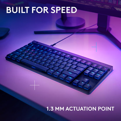 Logitech G515 TKL Gaming Keyboard (Tactile) - Black