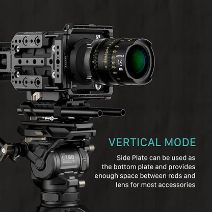 Tilta Camera Cage Base Kit Compatible with Blackmagic Pyxis 6K/ Pyxis 12K| Includes Full Cage, Top Handle, Side Handle, Side Plate, Bottom Plate & Mini Tool | ES-T21-A
