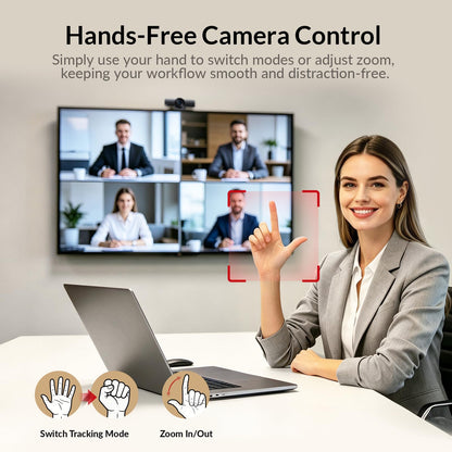 AV Access 4K Conference Room Camera, 1/1.8" CMOS, Gesture Control