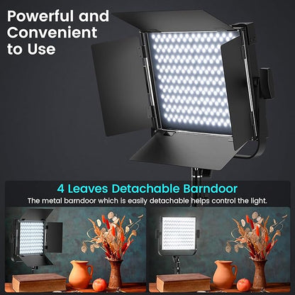 RGB Photography Lighting Kit, 50W Bi-Color LED Studio Lights, 2300k~8500k, CRI 97+, 27 Lighting Effects Video Light for Filming Camera Photo Recording Stage Shooting Streaming TikTok (2)