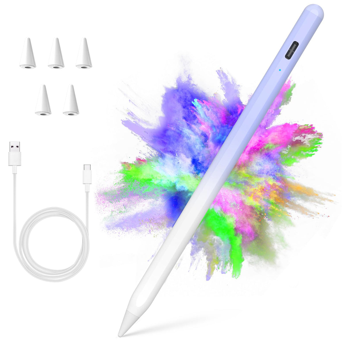 COO Stylus Pen for iPad Pro Air Mini 2018-2026, Palm Rejection Fast Charge