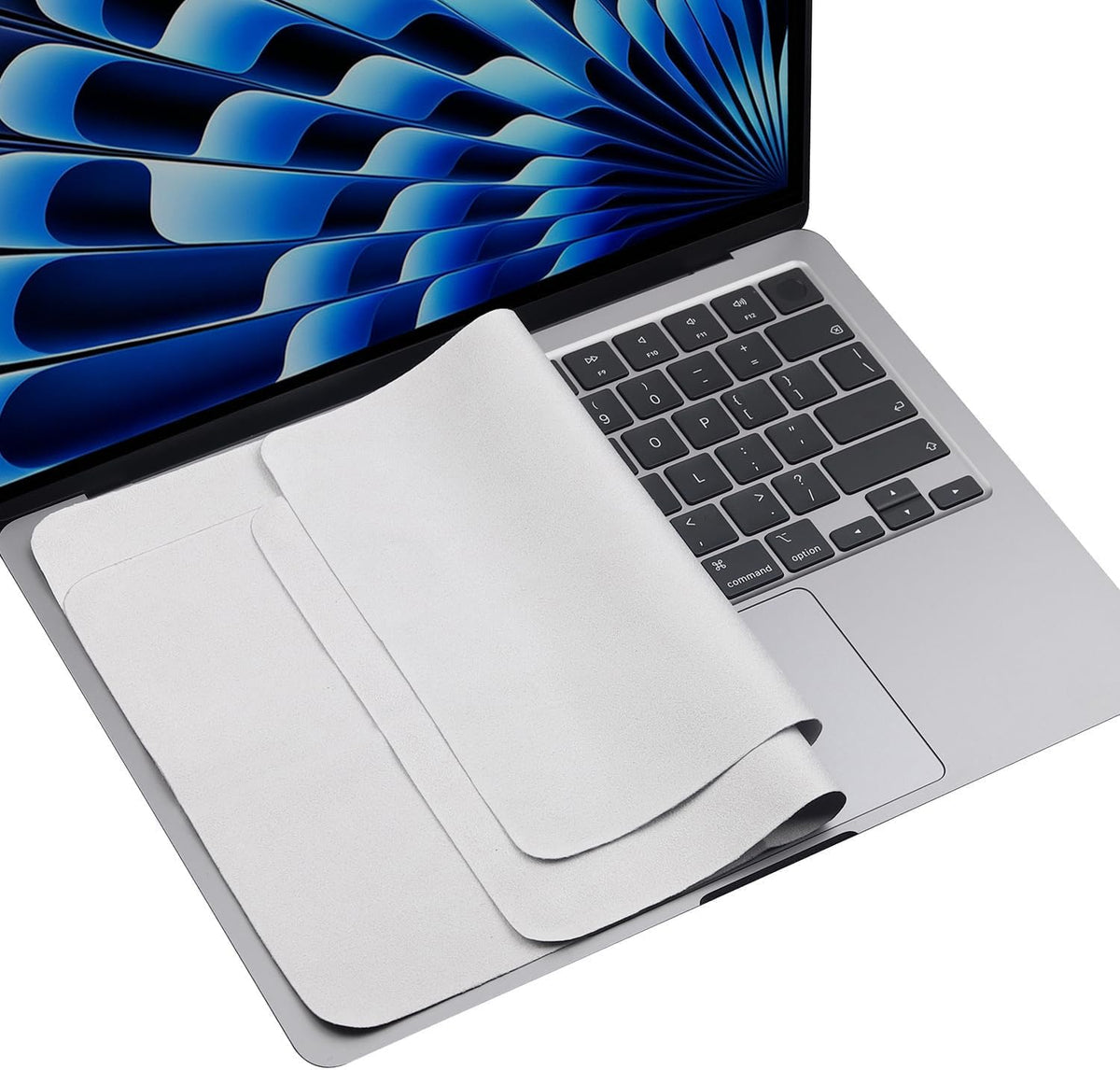 2 Pack Microfiber Liner Cleaning Cloth Screen Keyboard Imprint Protection for MacBook Neo/Pro/Air 13" 14" (2018-2026), MacBook Neo 13/MacBook Air 13 M4 M3 M2 M1/MacBook Pro 14 (M5- M1) Accessories