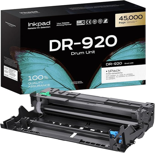 DR920 Drum Unit (NOT Toner) Replacement for Brother TN920 DR-920 DR920
