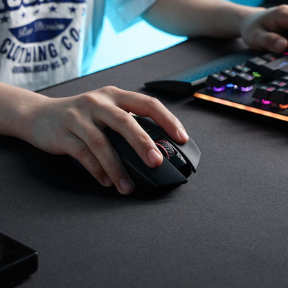 Redragon M656 Wireless Optical Gaming Mouse 4000 DPI Remapping Keys