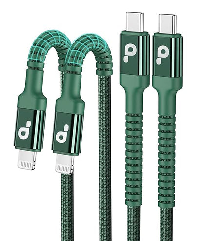 USB C to Lightning Cable 6FT 2Pack USB-C Fast Charger Cable Mfi Certified