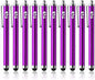 TCD 10 Pack Stylus Pen for Touch Screen, Universal Capacitive Digital Stylus Pen for iPad, iPhone, Tablet, Laptop – Premium Thick Styluses for All Touchscreen Devices with Rubber Tip, Purple