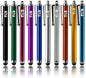 TCD 10 Pack Stylus Pen for Touch Screen, Universal Capacitive Digital Stylus Pen for iPad, iPhone, Tablet, Laptop – Premium Thick Styluses for All Touchscreen Devices with Rubber Tip, Multi Colors
