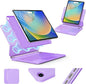 for iPad 9th Generation Case with Keyboard,Magic Style Keyboard Case for iPad 9th/8th/7th Gen 10.2 inch - Floating Cantilever Magnetic Stand Multi-Touch Trackpad (Purple)
