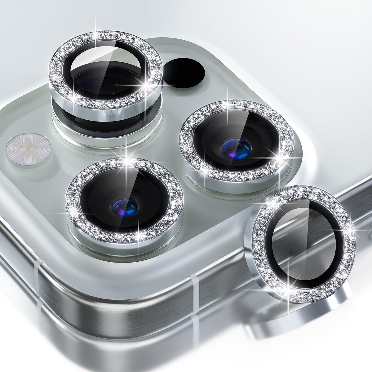 Choiche for iPhone 15 Pro/iPhone 15 Pro Max Camera Lens Protector