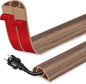 EYAYEN Floor Cord Cover for Wires on Floor Self Adhesive Cord Hider