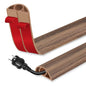 EYAYEN Floor Cord Cover for Wires on Floor Self Adhesive Cord Hider