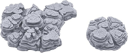 EnderToys Grotto Floors by Printable Scenery, 3D Printed Tabletop RPG Scenery and Wargame Terrain 28mm Miniatures
