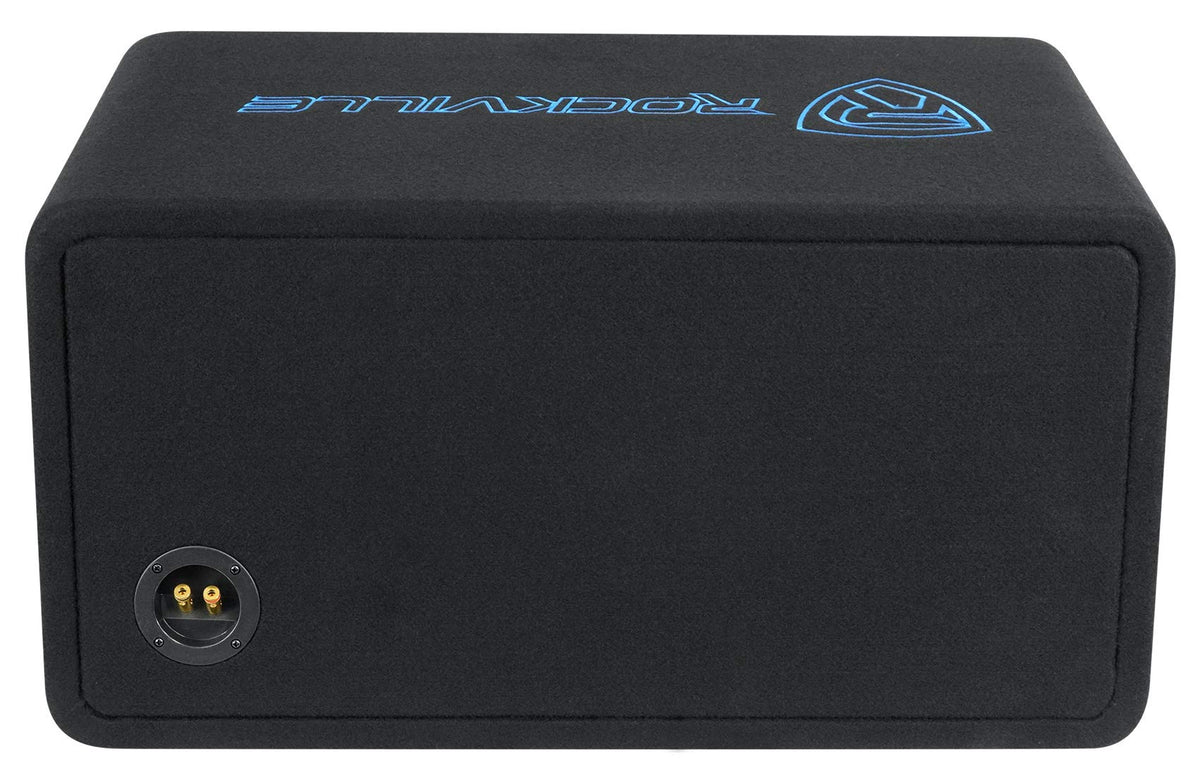 Rockville DV10K52 Dual 10" K5 Car Subwoofers Vented Enclosure Box 2 Ohm