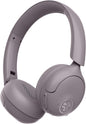 JLab Go Lux ANC Wireless Headphones, Mauve, Hybrid Active Noise Cancelling, Premium On-Ear Bluetooth Headset, Customizable Sound, Be Aware Mode, Cloud Foam Comfort, Multipoint Connection