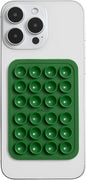 SUCKY Silicone Suction Phone Case Adhesive Mount - Anti-Slip Holder, Hands-Free Fidget Toy, Phone Accessory for iPhone and Android - Sticky Grip for Selfies, Videos, and Tiktok - Pine Green