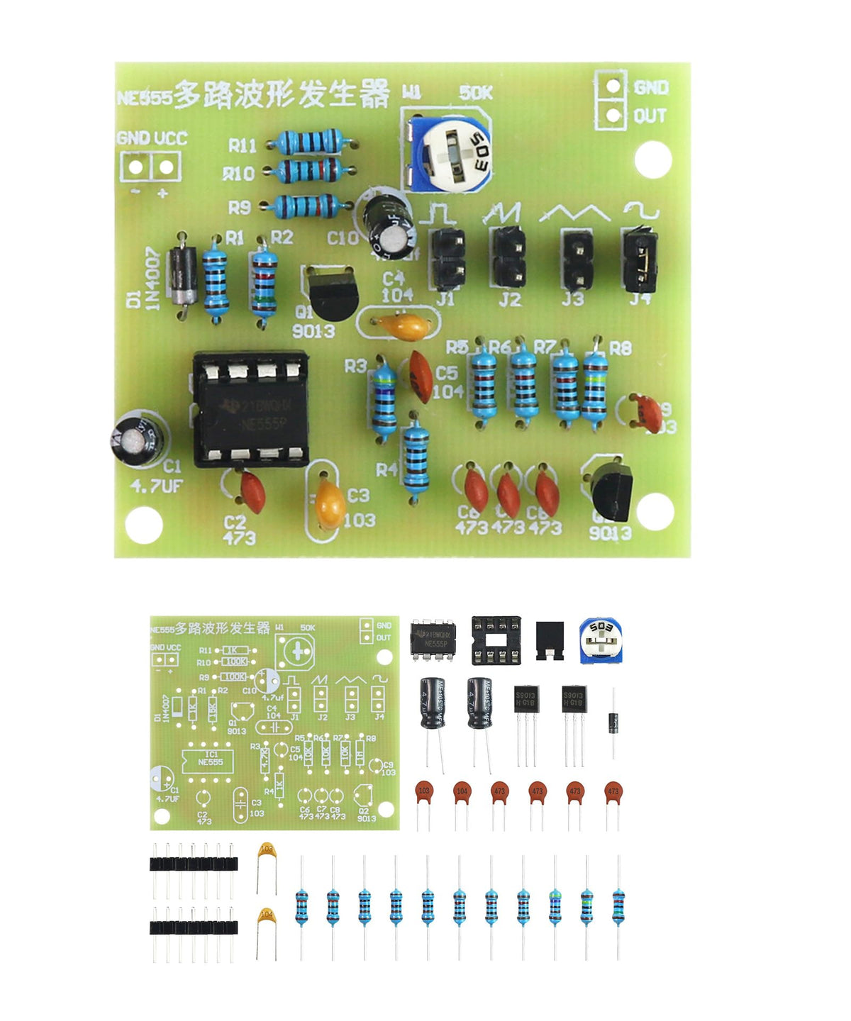 Yidab Soldering Practice Kit DIY Stereo Radio Plug-in Circuit Kit Learn Soldering Kit for Beginners